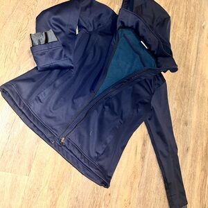 Porsche Design Navy soft shell Hooded Drivers  Jacket